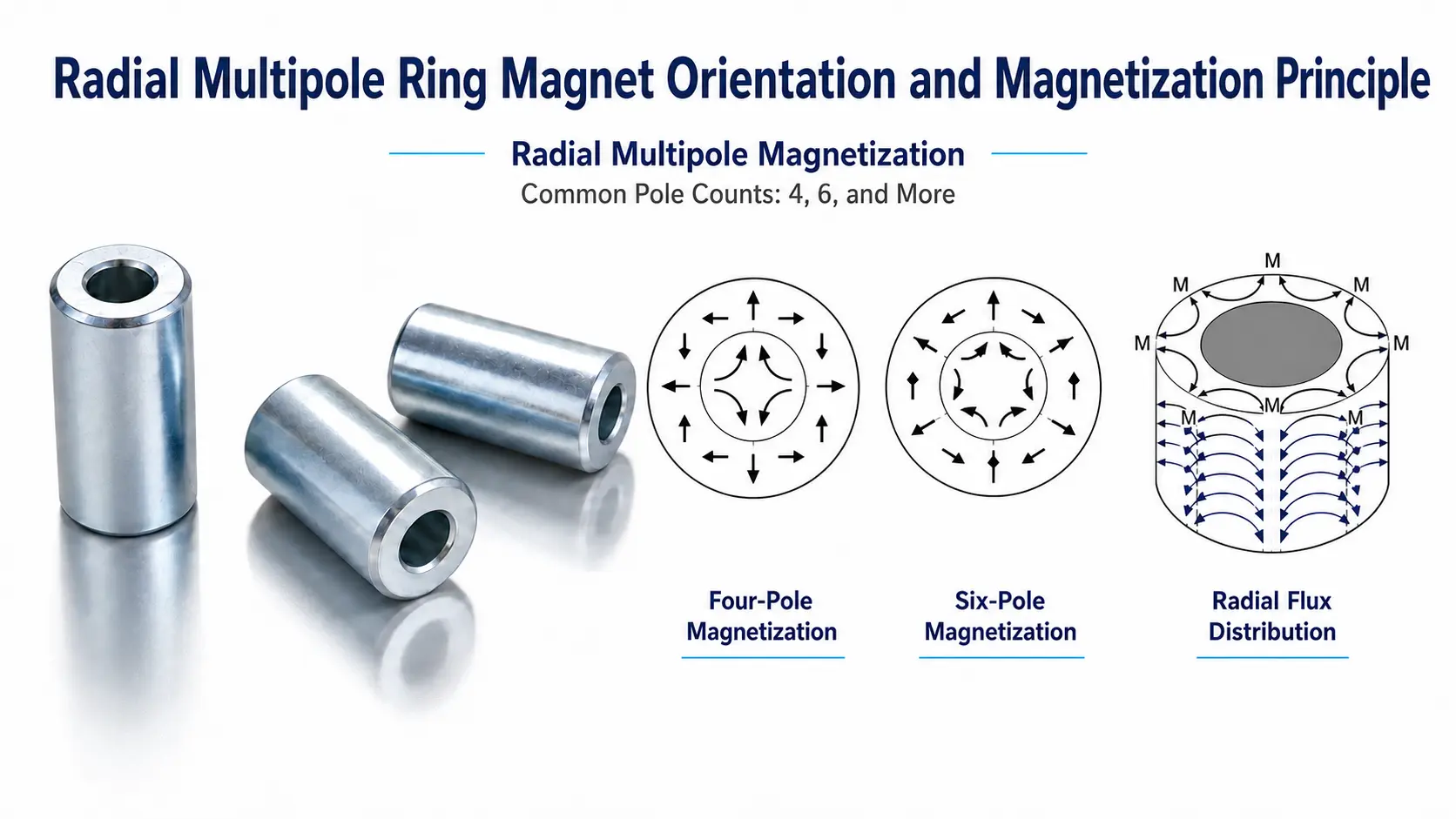 Mehrpolige Ringmagnete